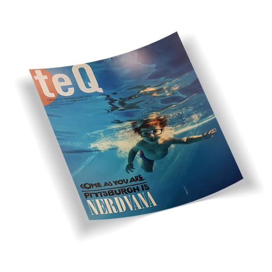 teQ Nerdvana Sticker