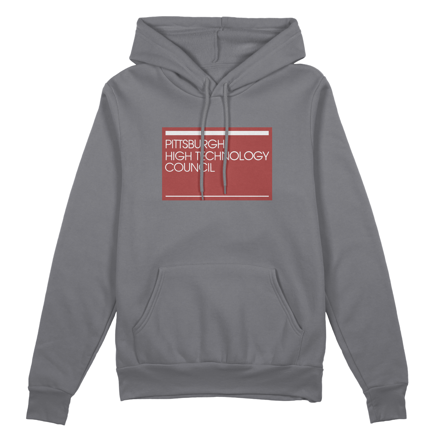 Pittsburgh High Technology Council Retro Red Block Hoodie