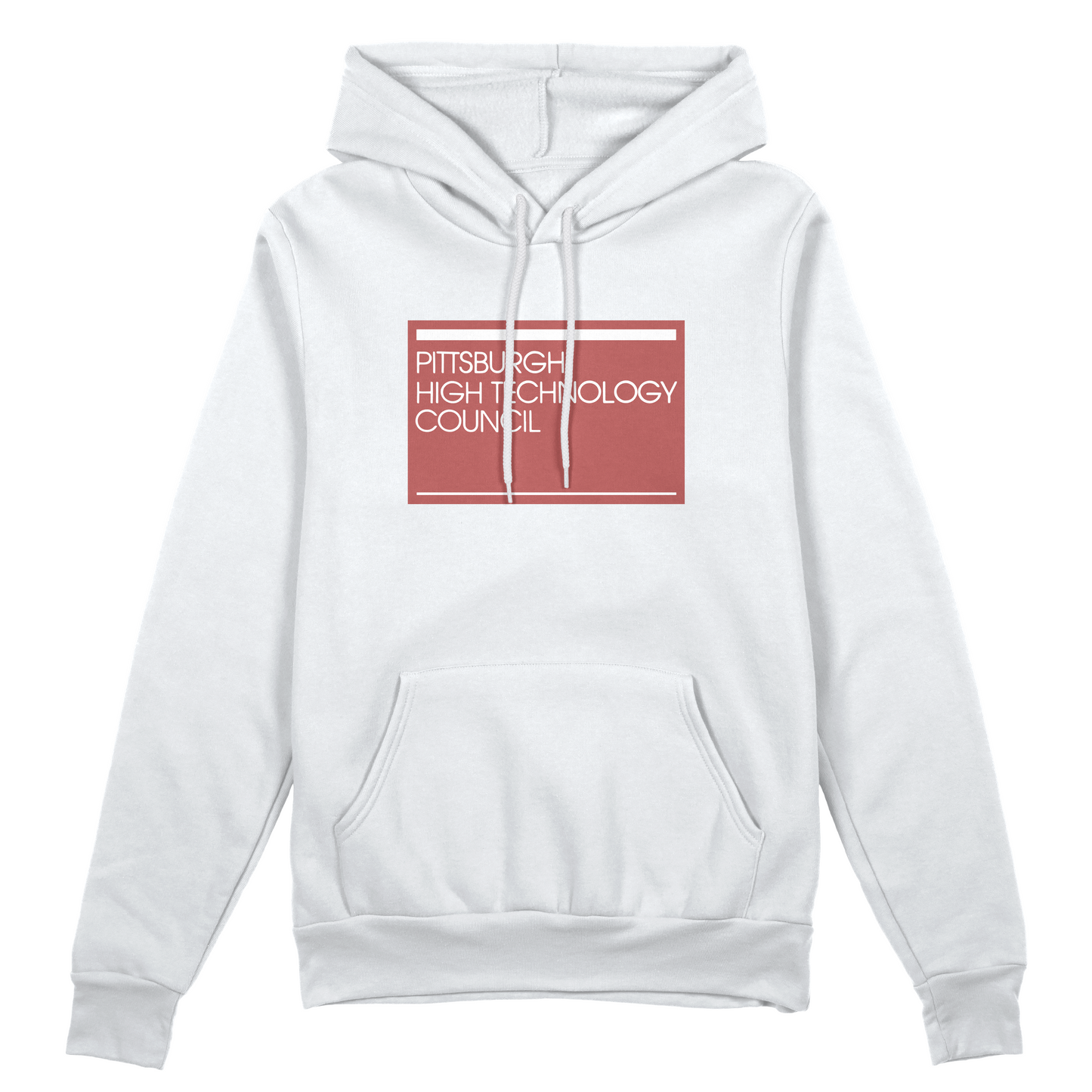 Pittsburgh High Technology Council Retro Red Block Hoodie