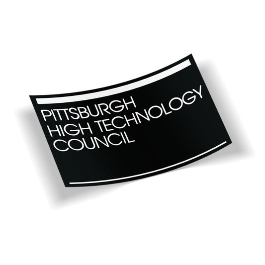PTC Retro Logo Black Sticker
