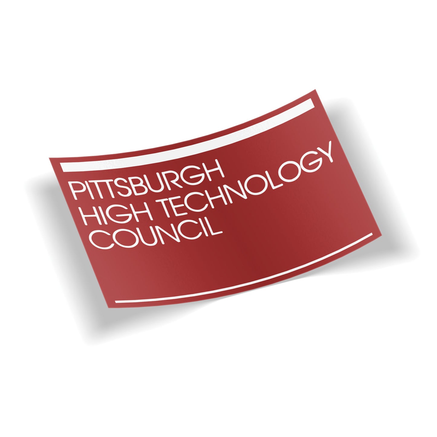PTC Retro Logo Red Sticker
